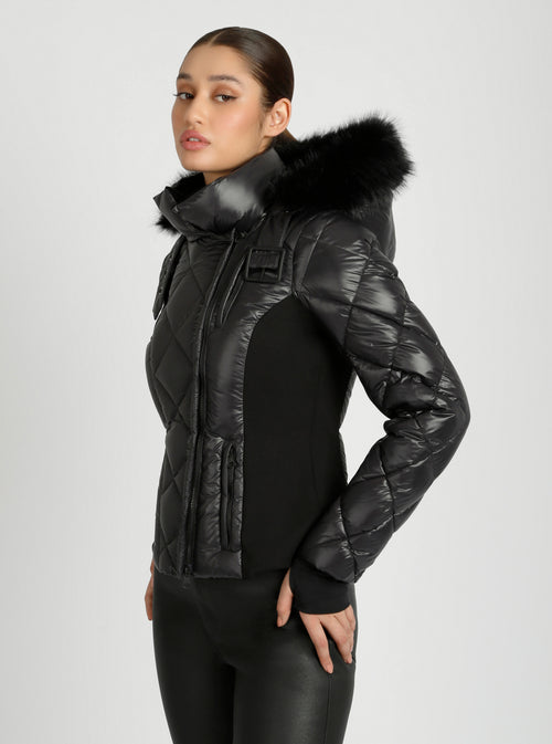 Jet Setter Jacket Luxe Lodge - Blanc Noir Online Store