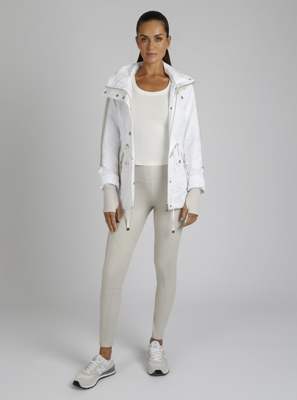 Camo Sport Anorak Gold Trims - Blanc Noir Online Store