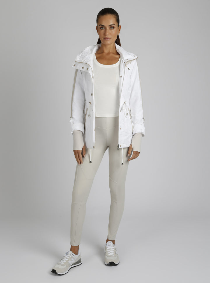 Camo Sport Anorak Gold Trims - Blanc Noir Online Store