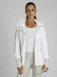Camo Sport Anorak Gold Trims - Blanc Noir Online Store