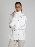 Camo Sport Anorak Gold Trims - Blanc Noir Online Store