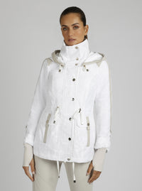 Camo Sport Anorak Gold Trims - Blanc Noir Online Store