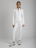 Directional Rib Jacket Gold Trims - Blanc Noir Online Store