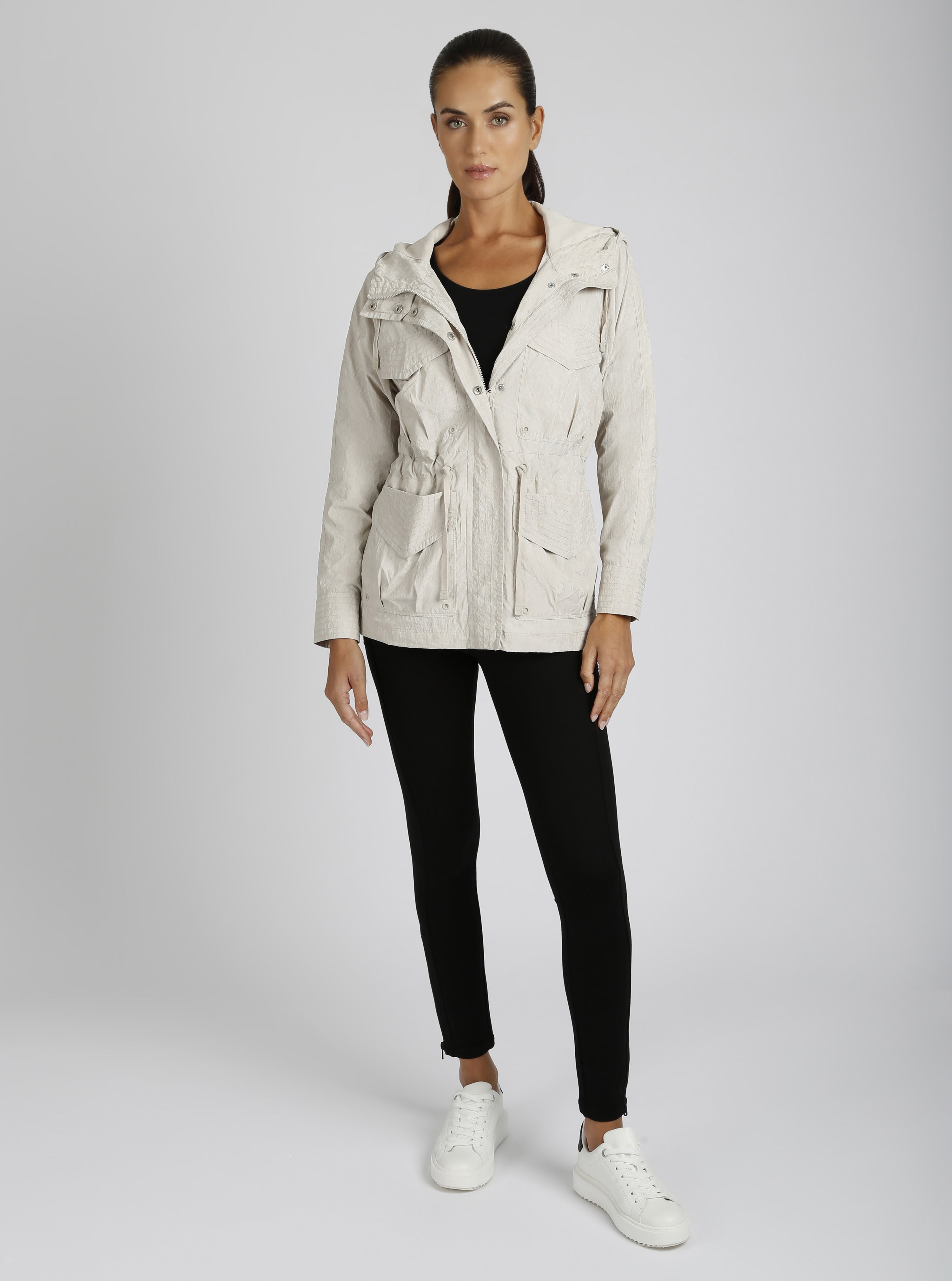 Regina Anorak optic-white – Blanc Noir Online Store