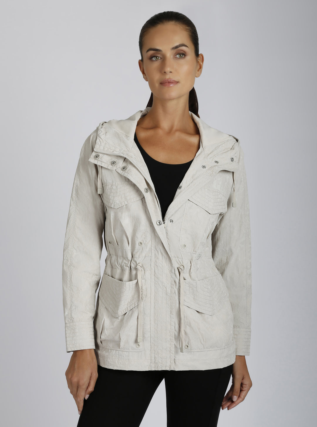 Regina Anorak - Blanc Noir Online Store