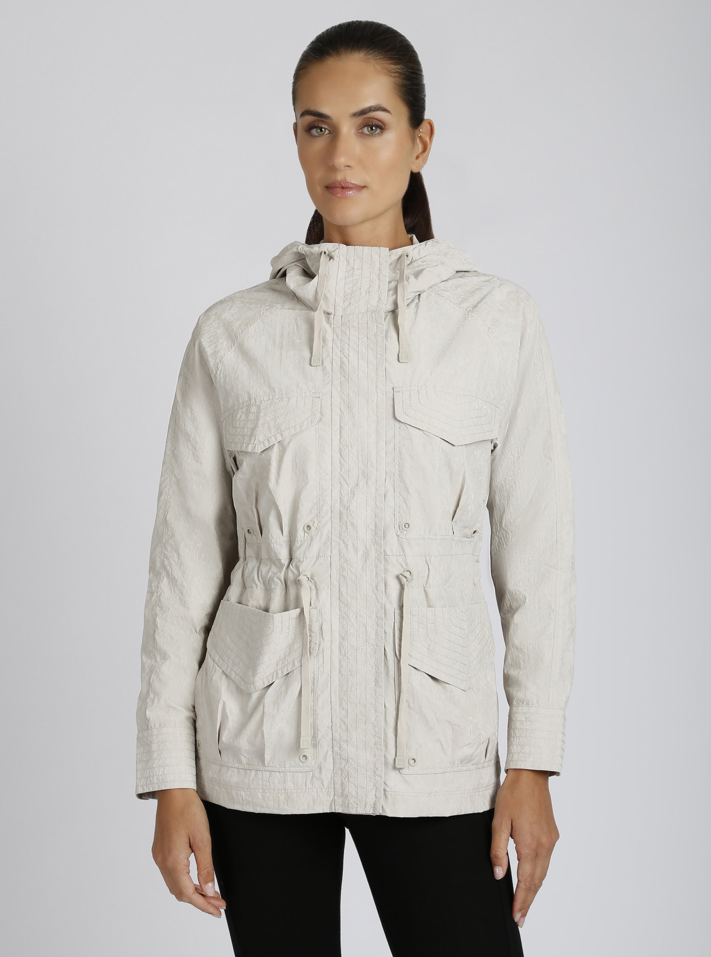 Regina Anorak optic-white – Blanc Noir Online Store
