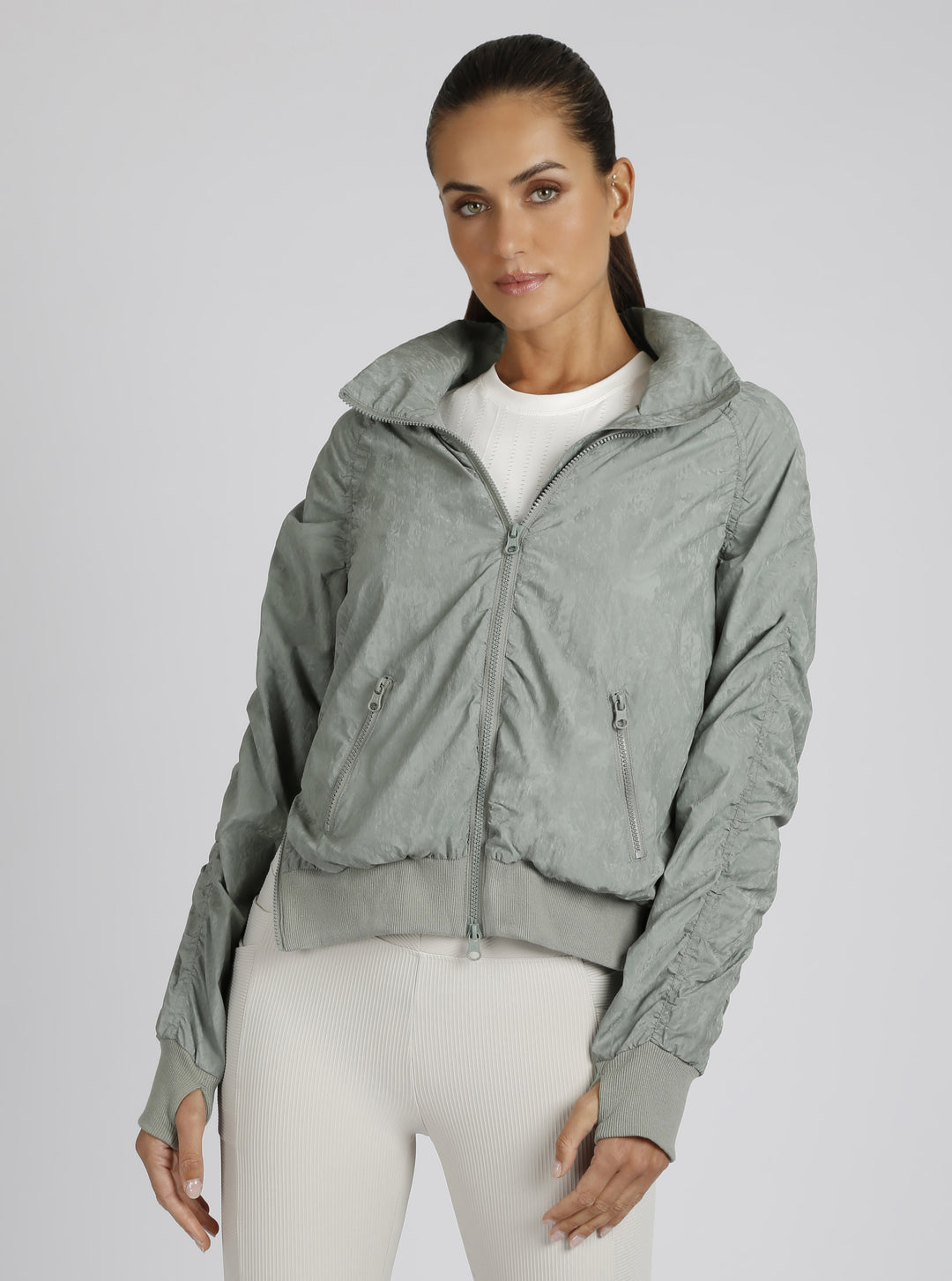 Regina Bomber - Blanc Noir Online Store