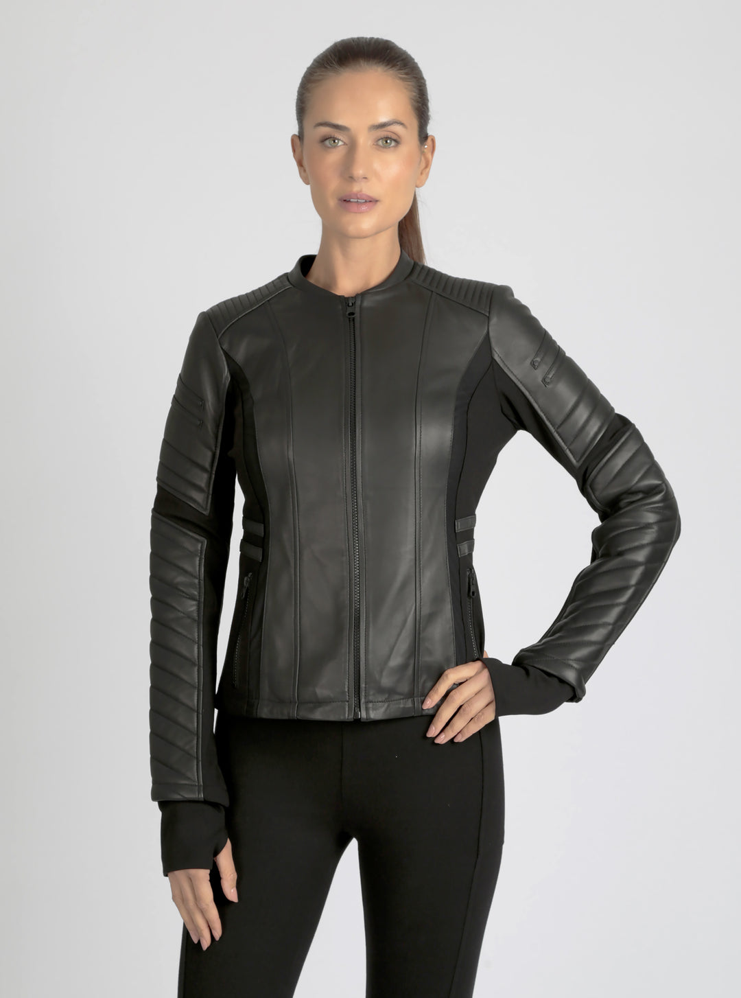 Angel Falls Moto - Black - Blanc Noir Online Store