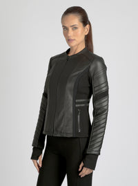 Angel Falls Moto - Black - Blanc Noir Online Store