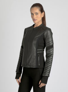 Angel Falls Moto - Black - Blanc Noir Online Store