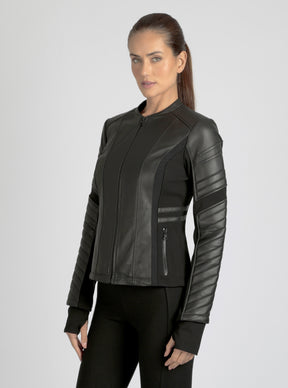 Angel Falls Moto - Black - Blanc Noir Online Store