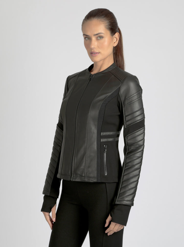 Angel Falls Moto - Black - Blanc Noir Online Store