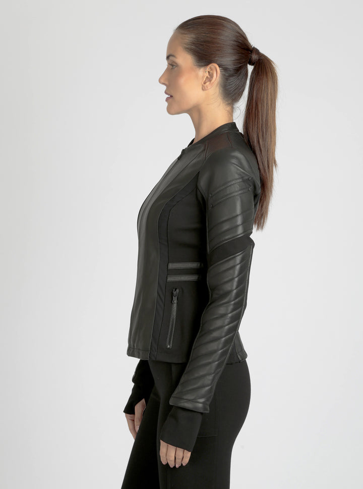 Angel Falls Moto - Black - Blanc Noir Online Store