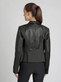 Drape Front Jacket - Blanc Noir Online Store