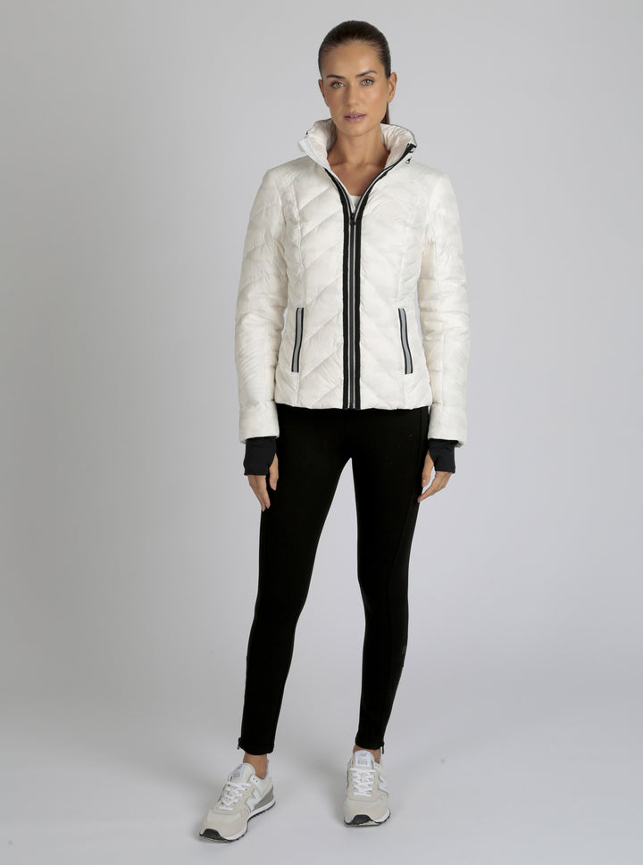 Camo Reflective Puffer Down Filled Super Hero - Blanc Noir Online Store