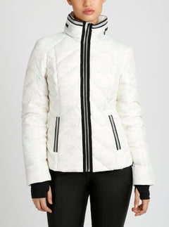 Camo Reflective Puffer - Blanc Noir Online Store