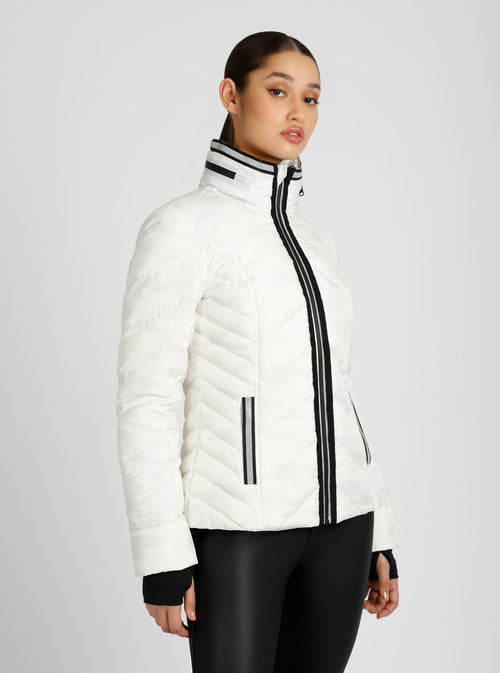 Camo Reflective Puffer - Blanc Noir Online Store