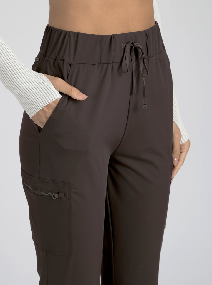 Tectonic Kick Flare Pant - Sella Brown - Blanc Noir Online Store