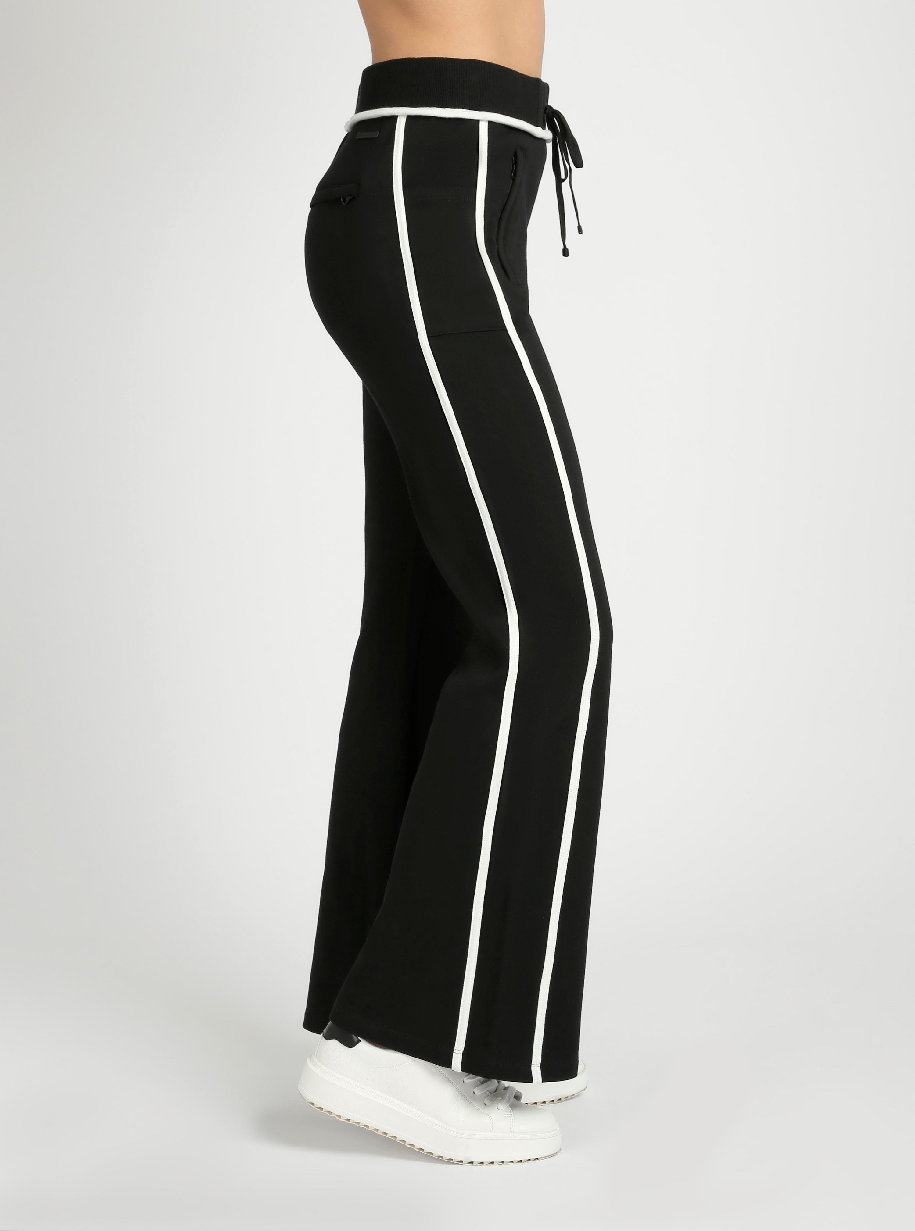 Purchases Blanc Noir Yolo Topstitched Pants in Black