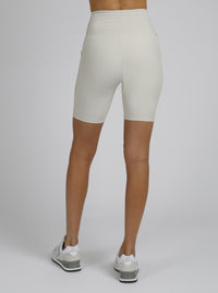 Directional Rib Bike Short Gold Trims - Blanc Noir Online Store