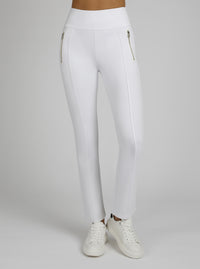New Kendal Straight Leg Pant Gold Trims - Blanc Noir Online Store