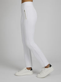 New Kendal Straight Leg Pant Gold Trims - Blanc Noir Online Store