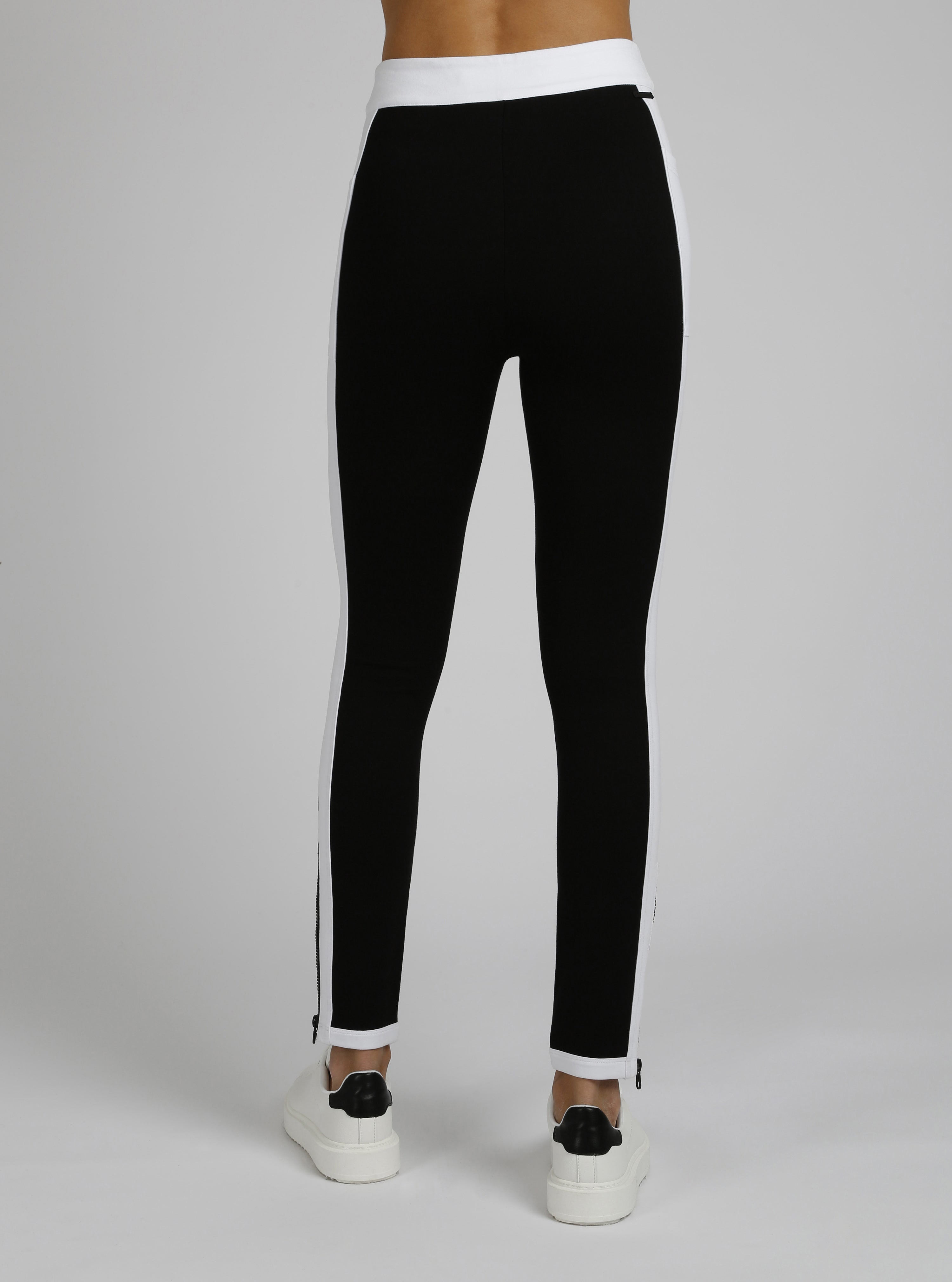 New Racing Legging Black / Optic White – Blanc Noir Online Store