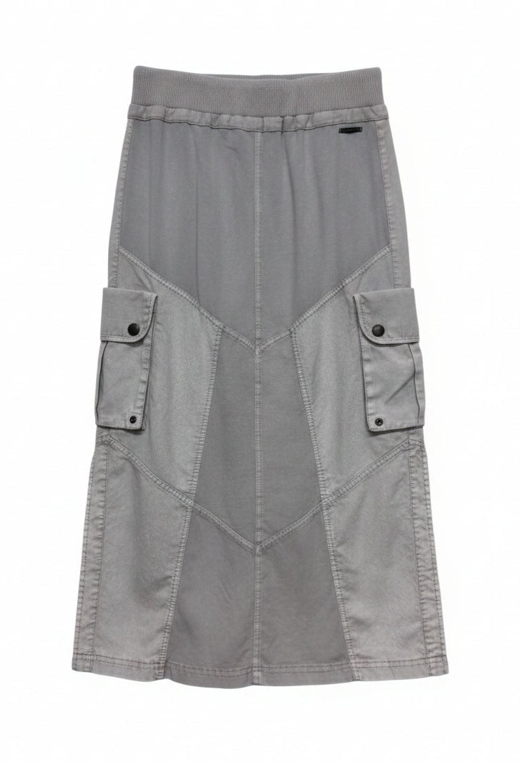VAULT_424_CARGO PANEL SKIRT VAPOR - Blanc Noir Online Store