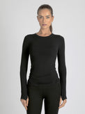 LS Magnetic Top - Black - Blanc Noir Online Store