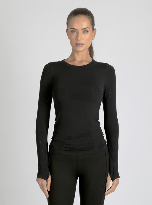 LS Magnetic Top - Black - Blanc Noir Online Store
