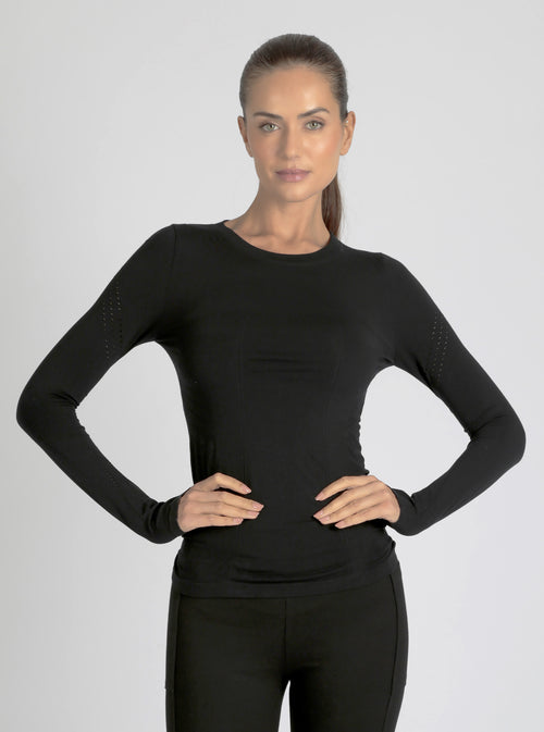 LS Magnetic Top - Black - Blanc Noir Online Store