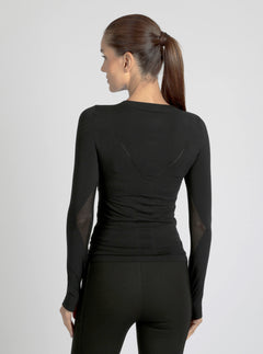 LS Magnetic Top - Black - Blanc Noir Online Store