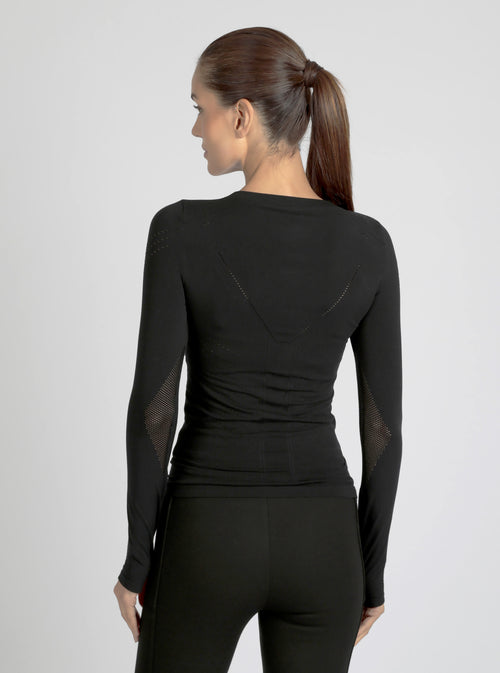 LS Magnetic Top - Black - Blanc Noir Online Store