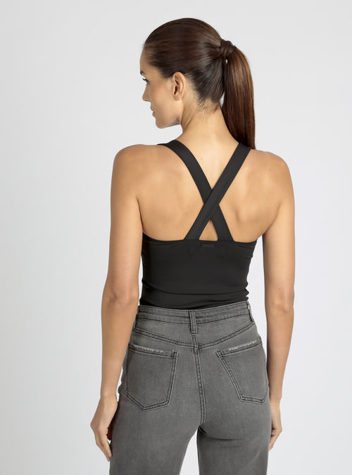 Zip Front Bodysuit - Blanc Noir Online Store