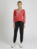 V-Neck Huntress Sweater - Blanc Noir Online Store