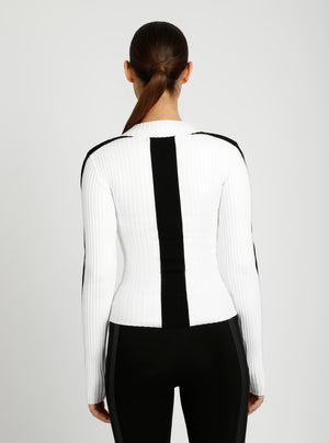 Blair Mock Neck Sweater - NEW COLORS - Blanc Noir Online Store
