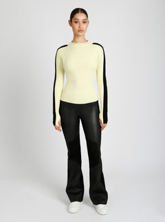 Blair Mock Neck Sweater - NEW COLORS - Blanc Noir Online Store