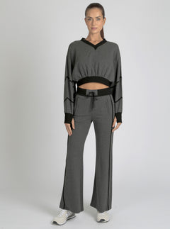 Belina V Neck Sweatshirt final sale - Blanc Noir Online Store