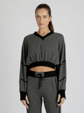 Belina V Neck Sweatshirt final sale - Blanc Noir Online Store