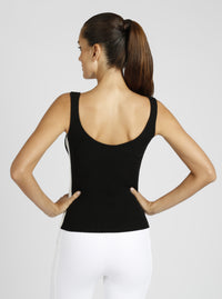 Meghan V Neck Tank - Blanc Noir Online Store