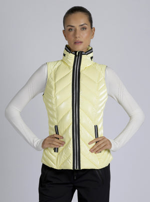 Super Hero Down Filled Vest - Blanc Noir Online Store