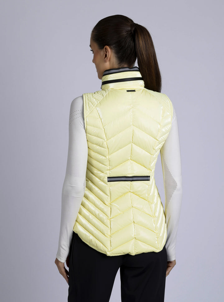 Super Hero Down Filled Vest - Blanc Noir Online Store