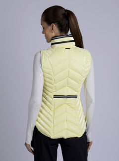 Super Hero Down Filled Vest - Blanc Noir Online Store