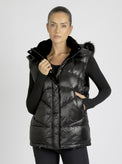 Afterburn Puffer Down Filled Vest - Blanc Noir Online Store