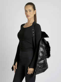 Afterburn Puffer Down Filled Vest - Blanc Noir Online Store