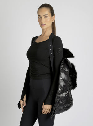 Afterburn Puffer Down Filled Vest - Blanc Noir Online Store