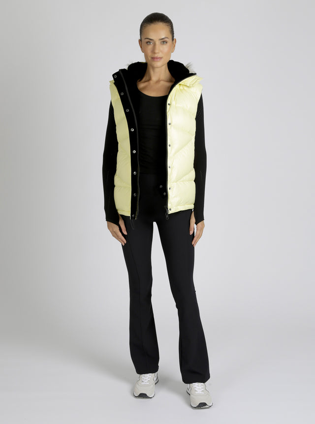 Afterburn Puffer Down Filled Vest - Blanc Noir Online Store