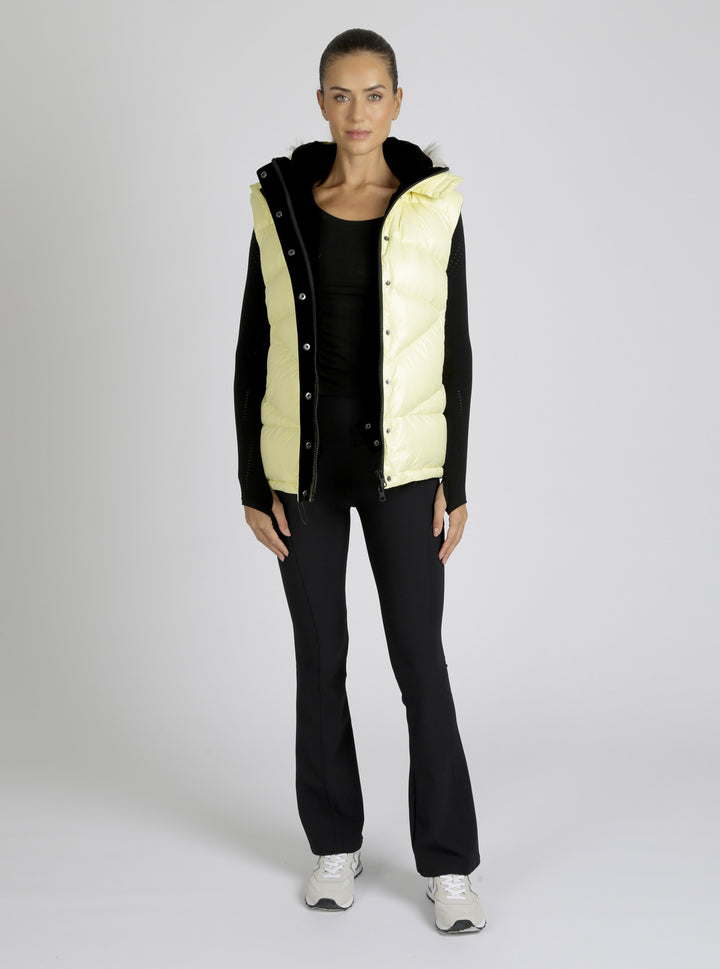 Afterburn Puffer Down Filled Vest - Blanc Noir Online Store