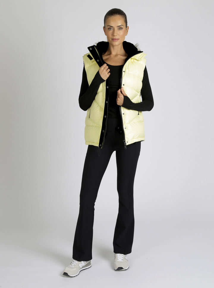 Afterburn Puffer Down Filled Vest - Blanc Noir Online Store