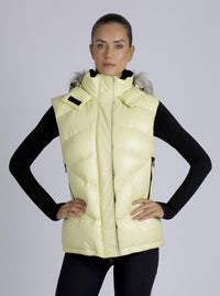 Afterburn Puffer Down Filled Vest - Blanc Noir Online Store